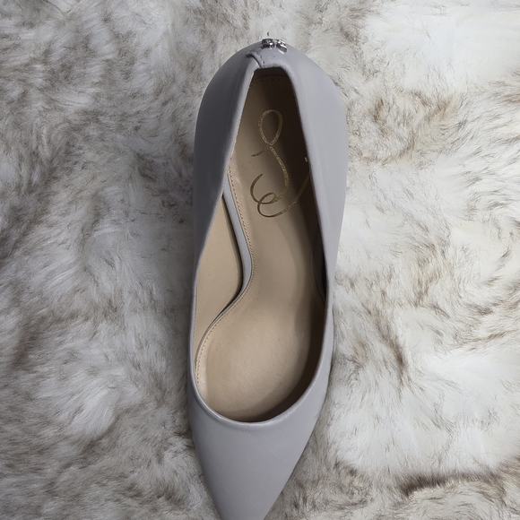 Elegant Sam Edelman Gray Women's Pumps - Picture 9 of 9